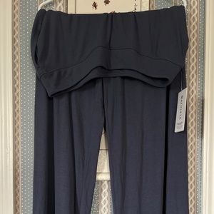 Athleta Well Rested Rib Sleep Wide Leg Pant - Medieval Violet
